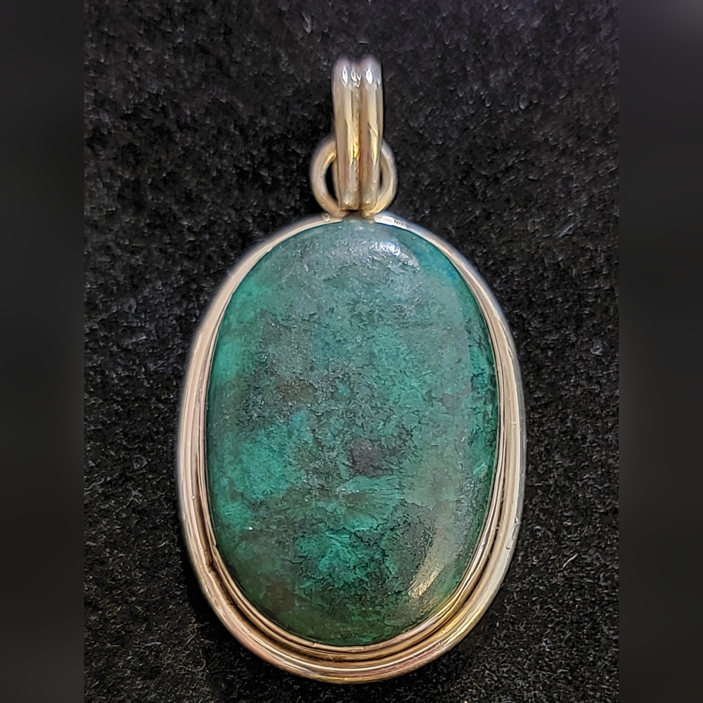 Chrysocholla Pendant